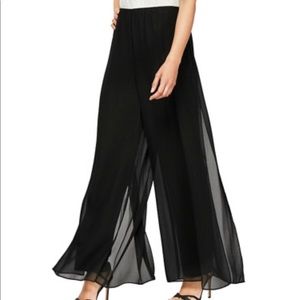 MSK Petite Sheer Overlay Pant